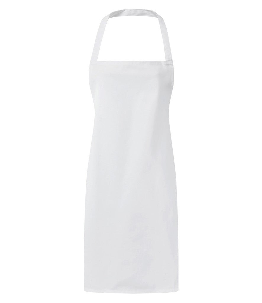 Essential Bib Apron | WHITE