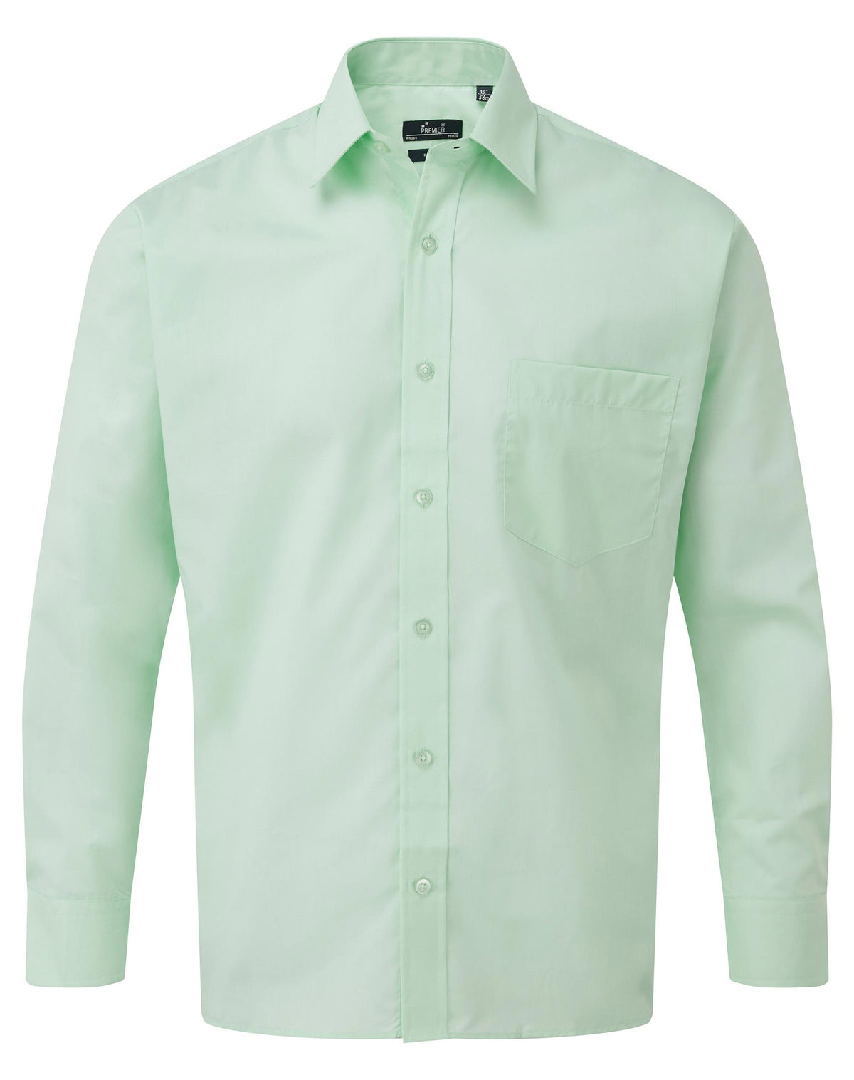 Poplin Long Sleeve Shirt | AQUA