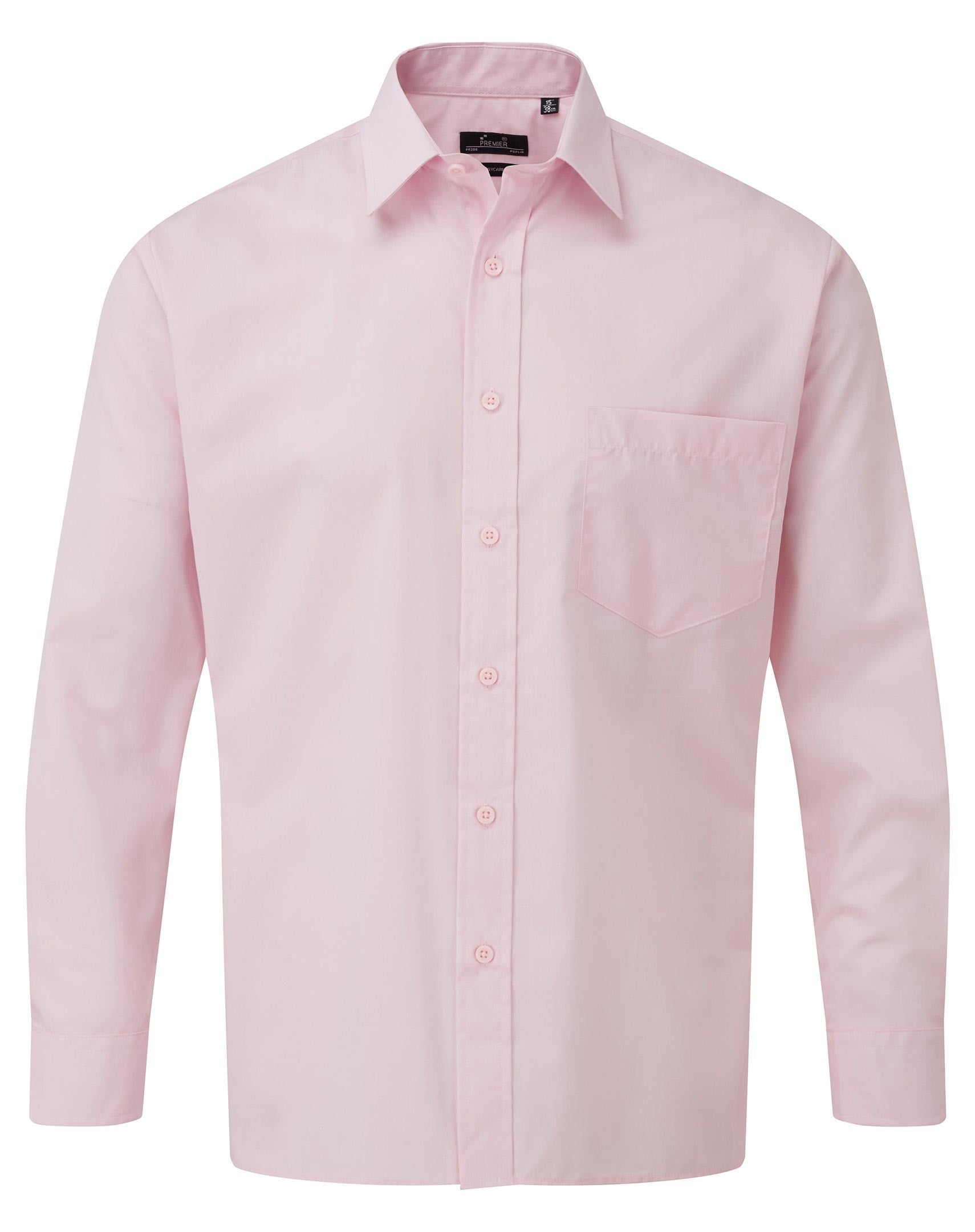 Poplin Long Sleeve Shirt | PINK