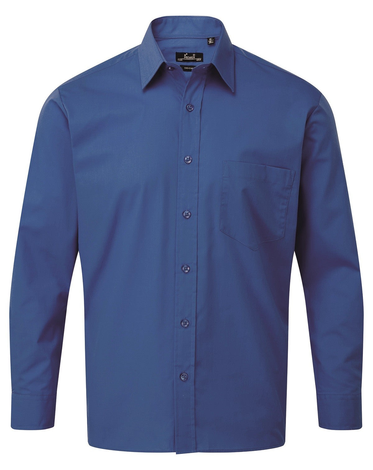 Poplin Long Sleeve Shirt | ROYAL