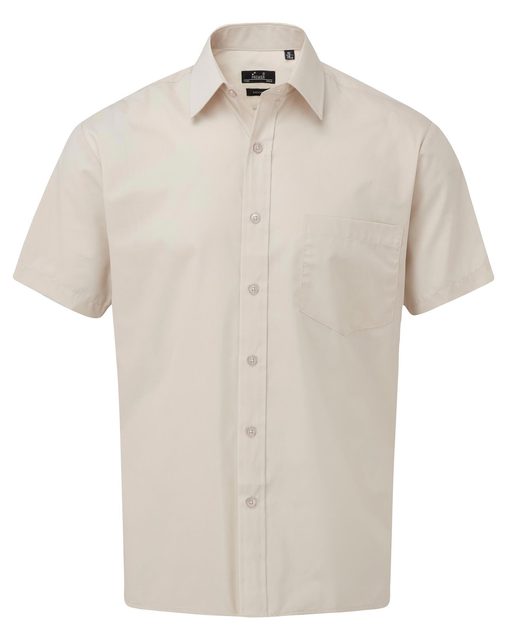 Poplin Short Sleeve Shirt | NATURAL
