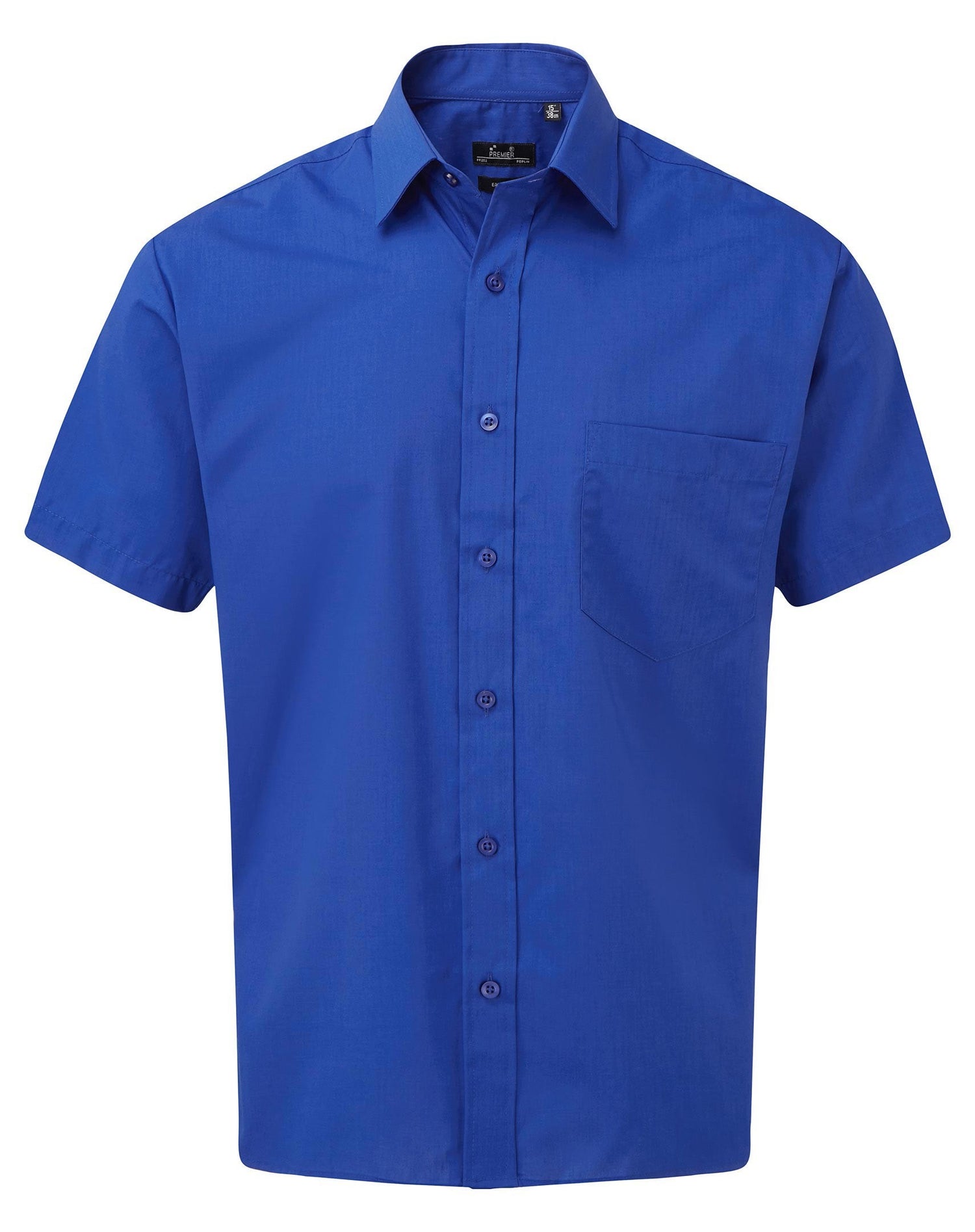 Poplin Short Sleeve Shirt | ROYAL