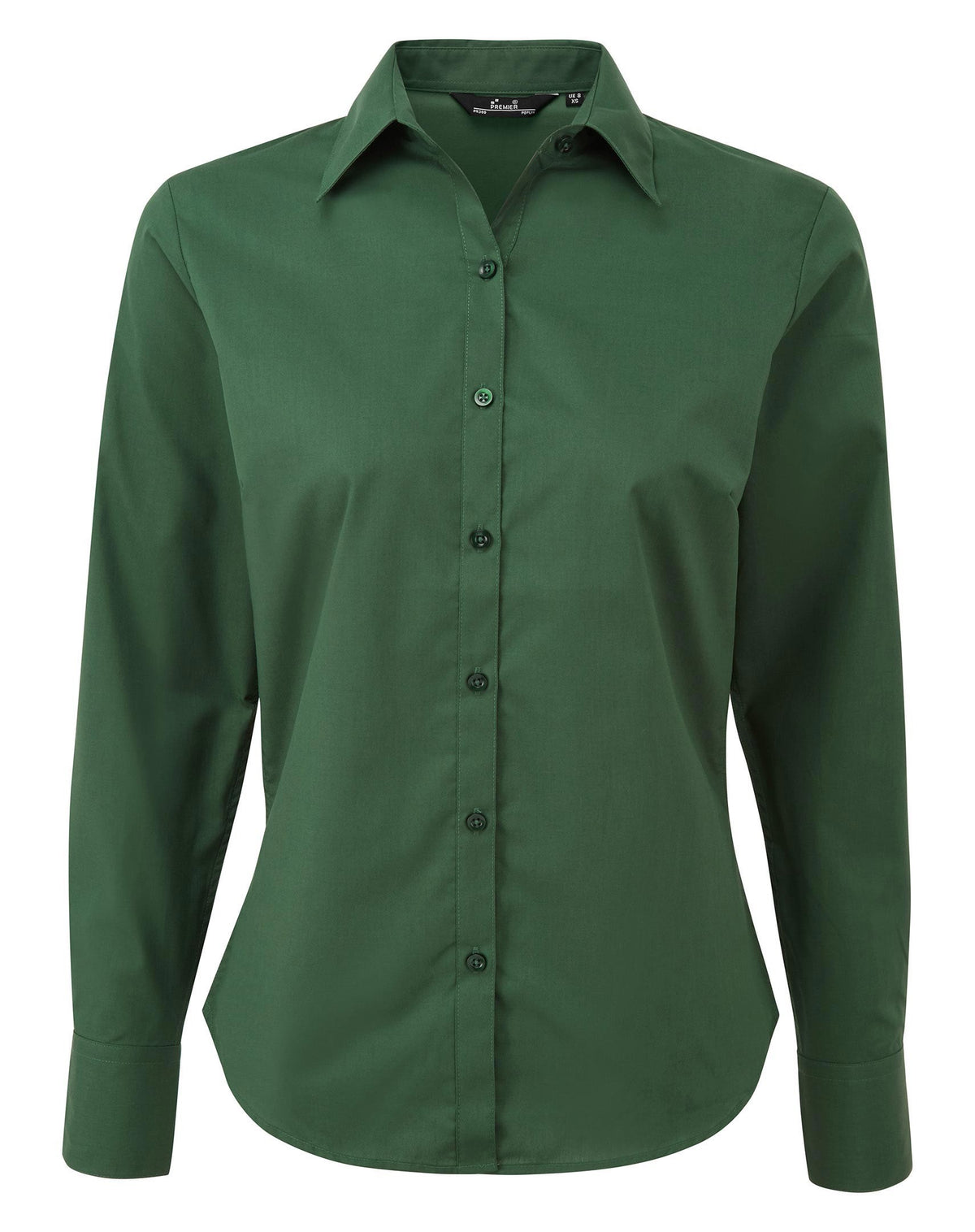 Ladies Poplin Long Sleeved Shirt | BOTTLE