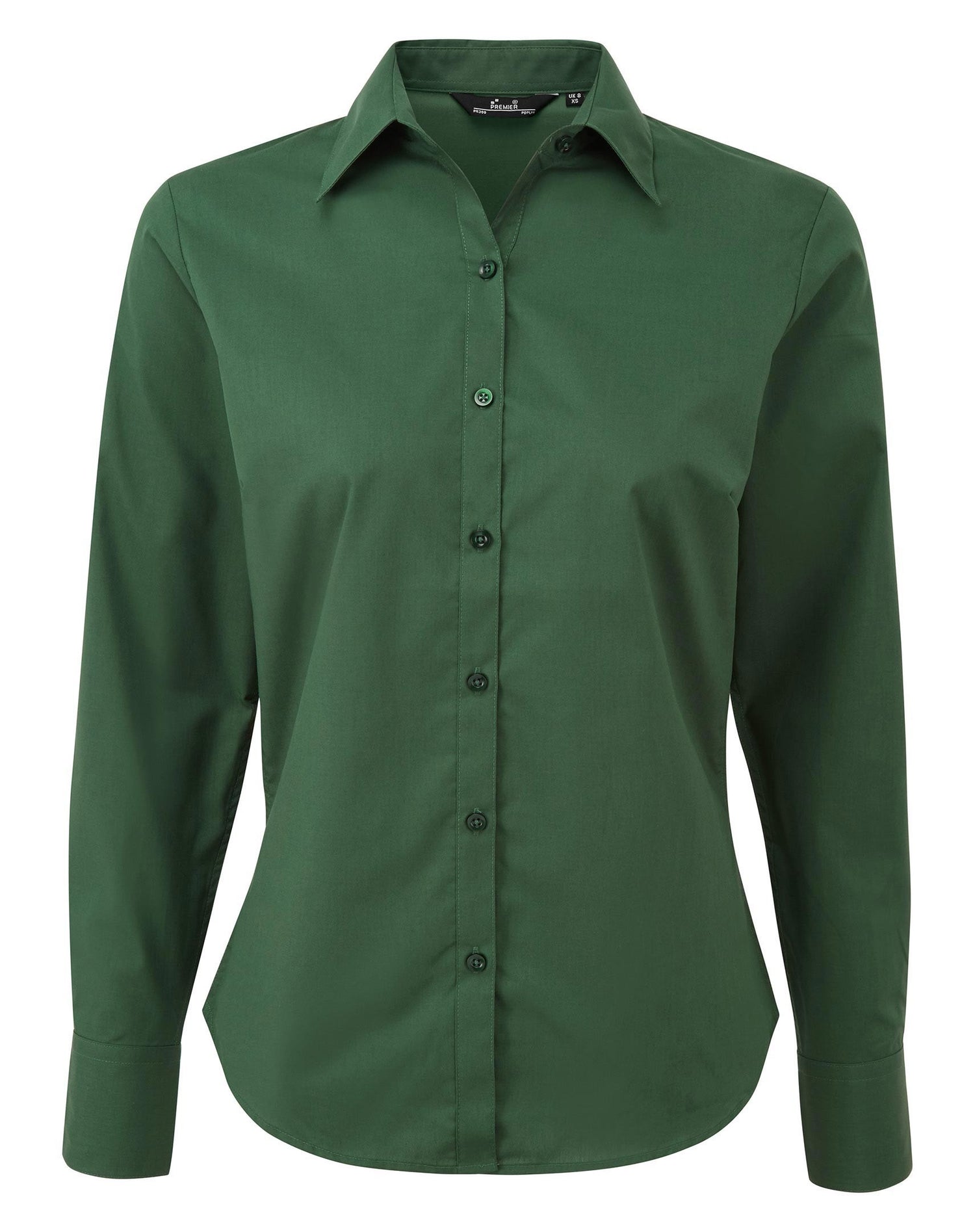Ladies Poplin Long Sleeved Shirt | BOTTLE