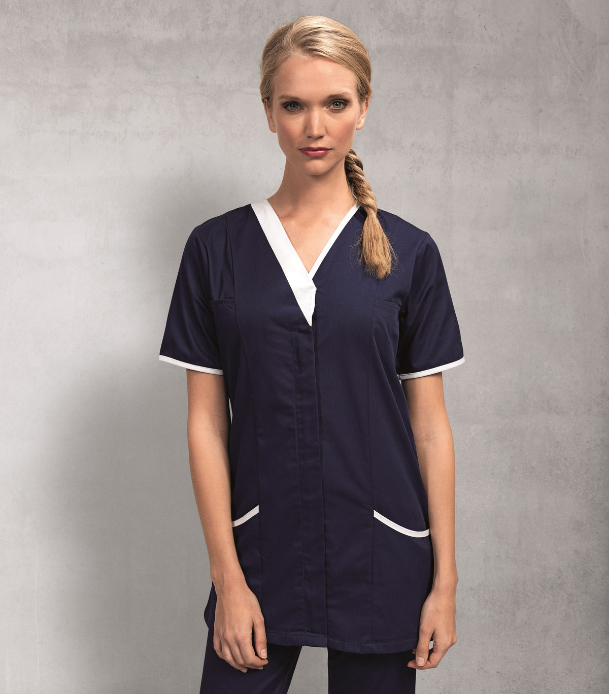 Daisy Healthcare Tunic | NAVY/WHITE
