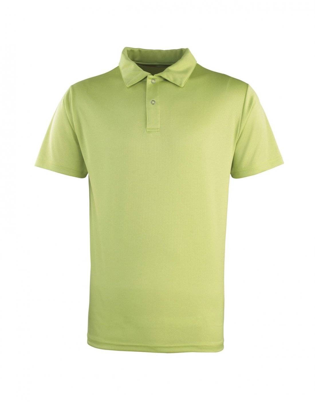 Coolchecker Studded Polo | LIME