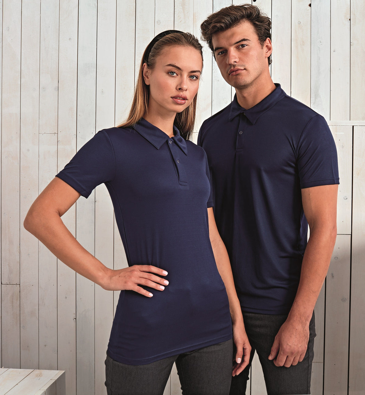 Coolchecker Studded Polo | SILVER