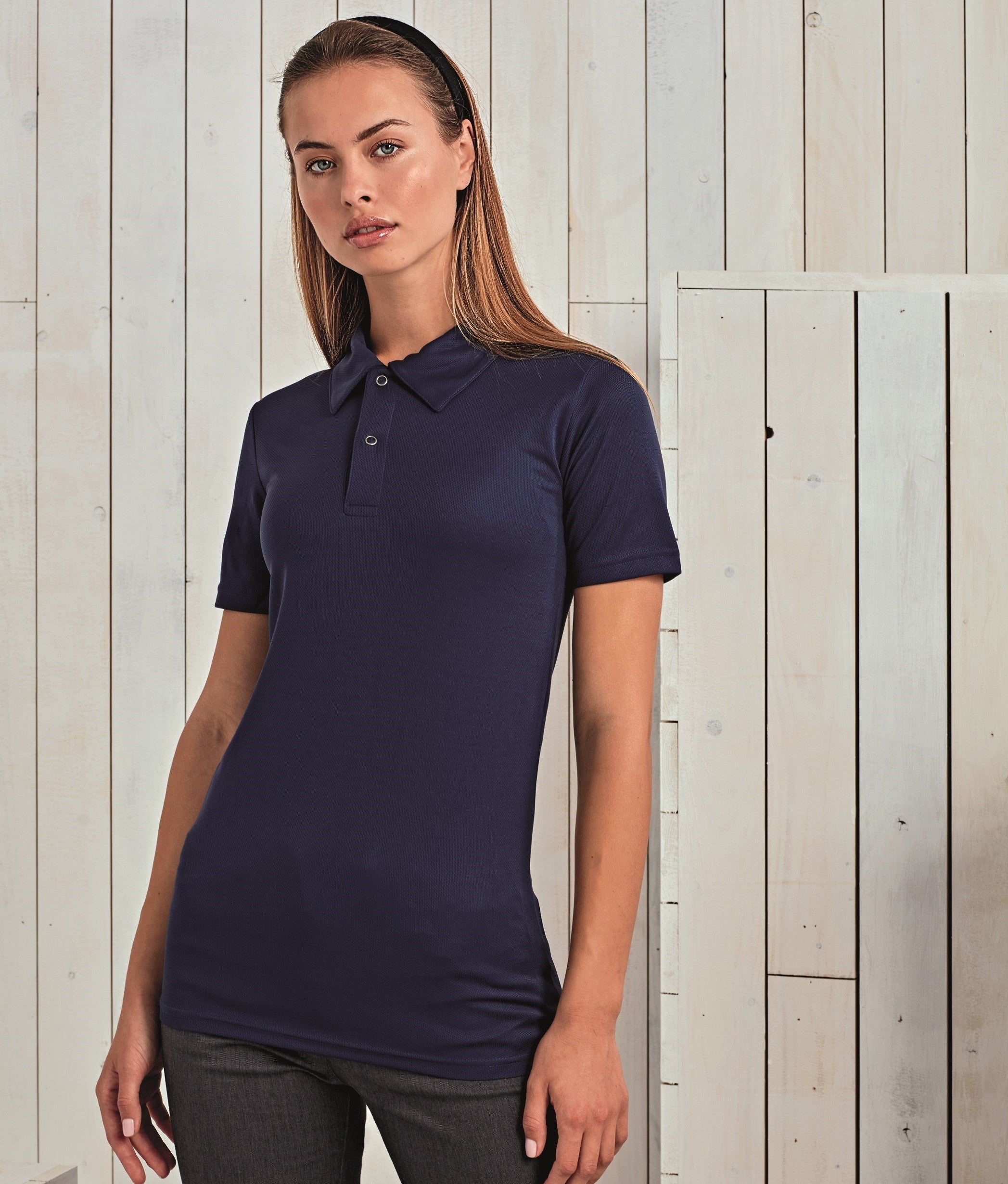 Coolchecker Studded Polo | PURPLE