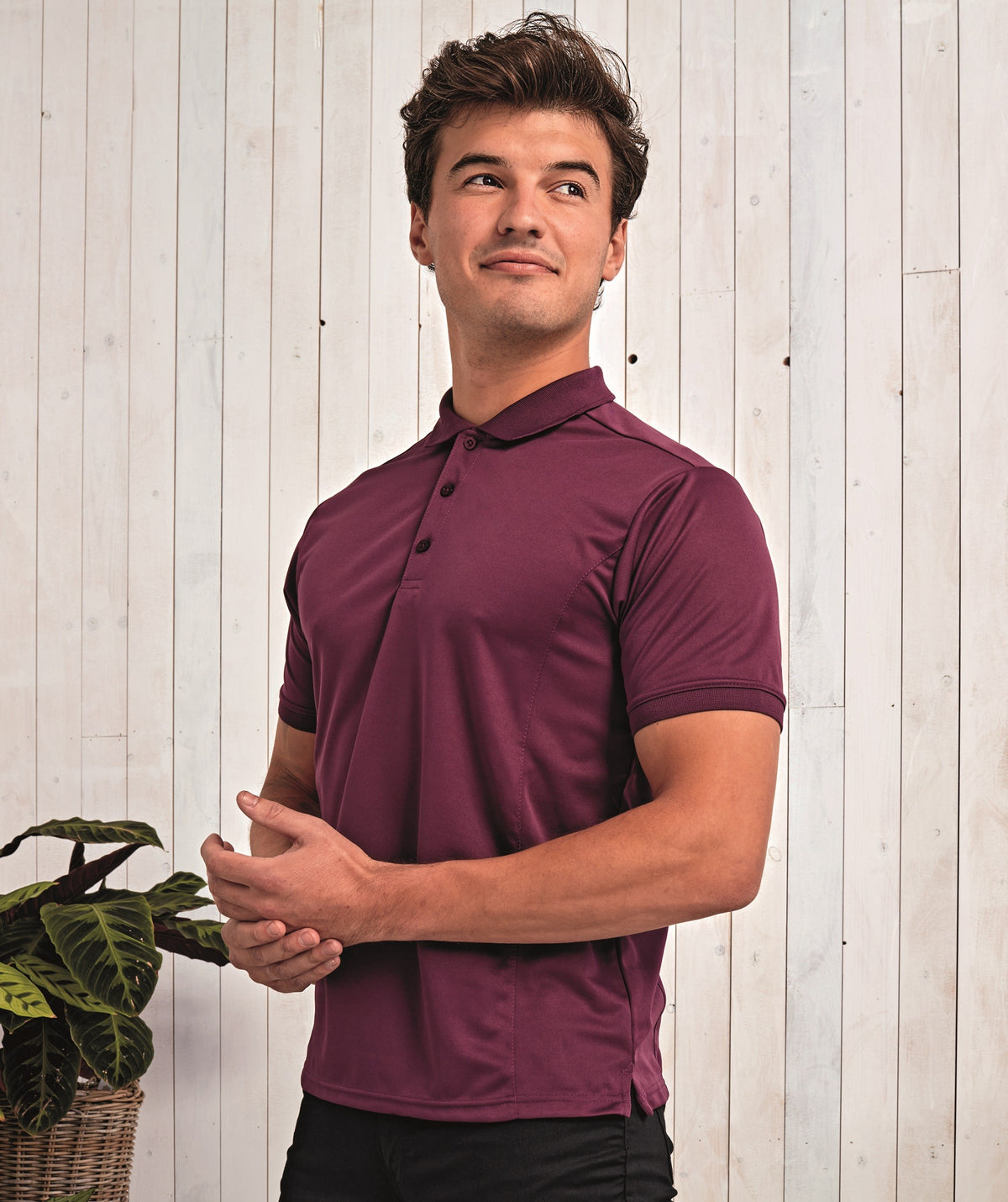 Coolchecker Pique Polo | NAVY