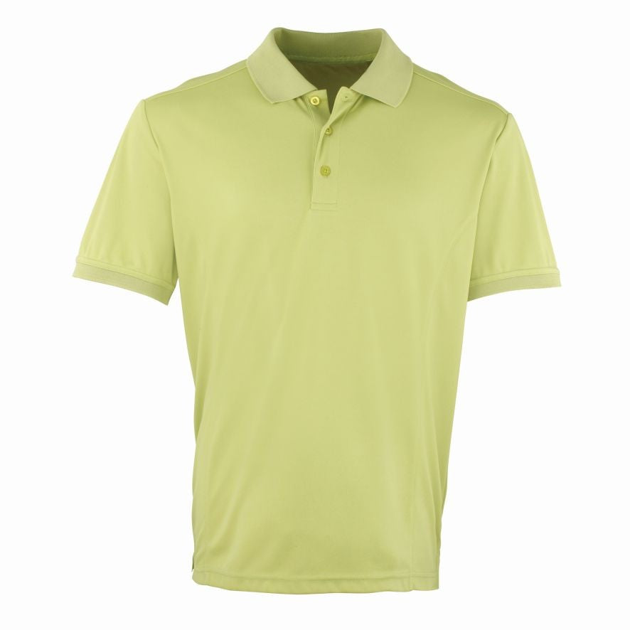 Coolchecker Pique Polo | LIME