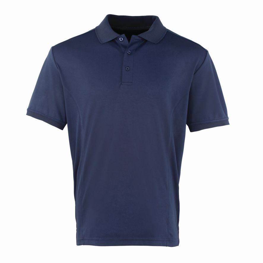 Coolchecker Pique Polo | NAVY