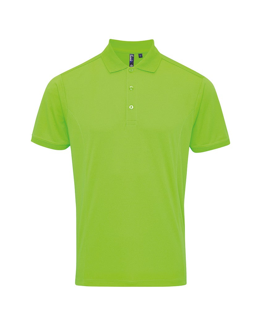 Coolchecker Pique Polo | NEON GREEN