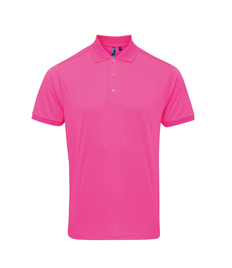 Coolchecker Pique Polo | NEON PINK