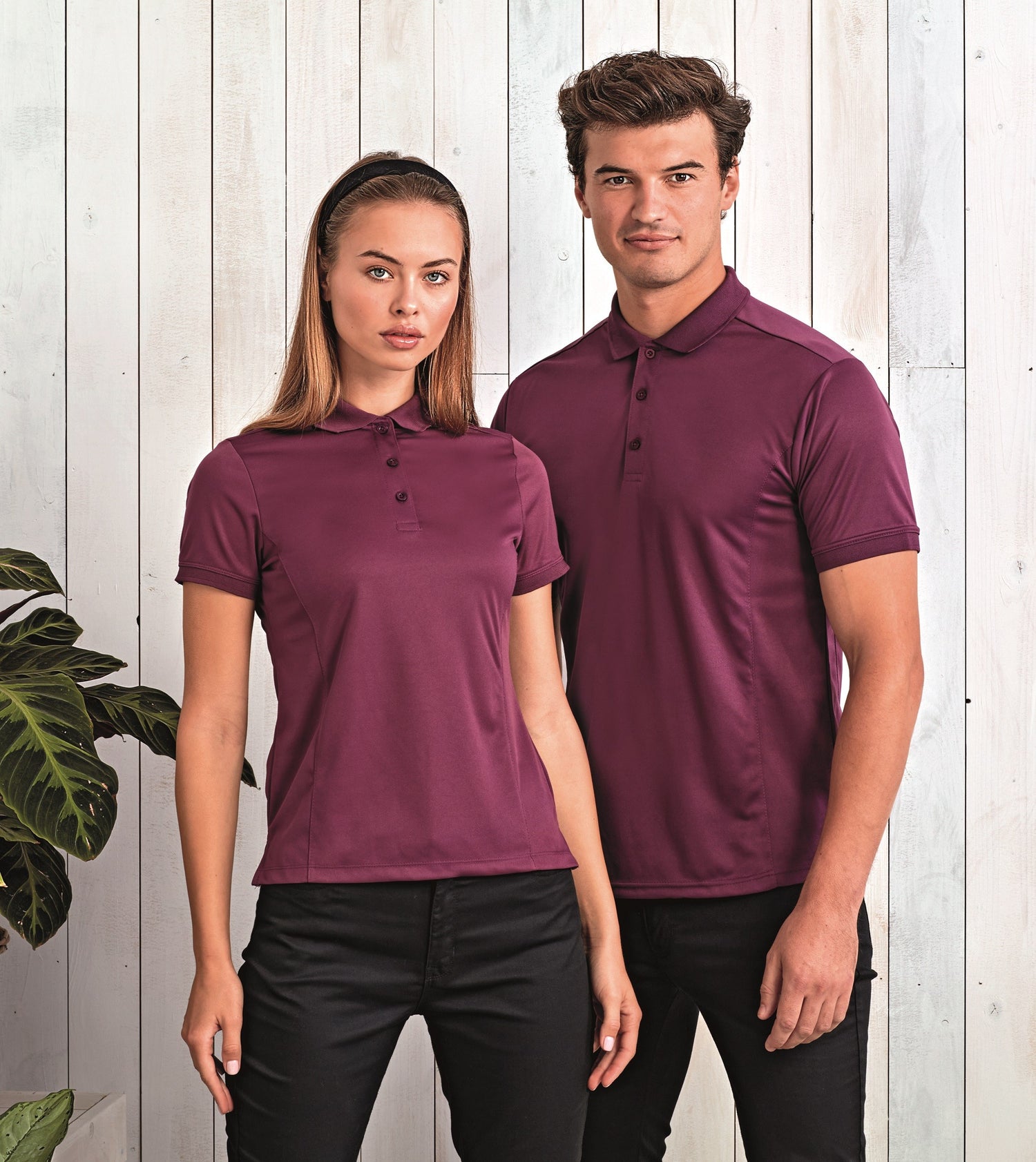 Coolchecker Pique Polo | PURPLE