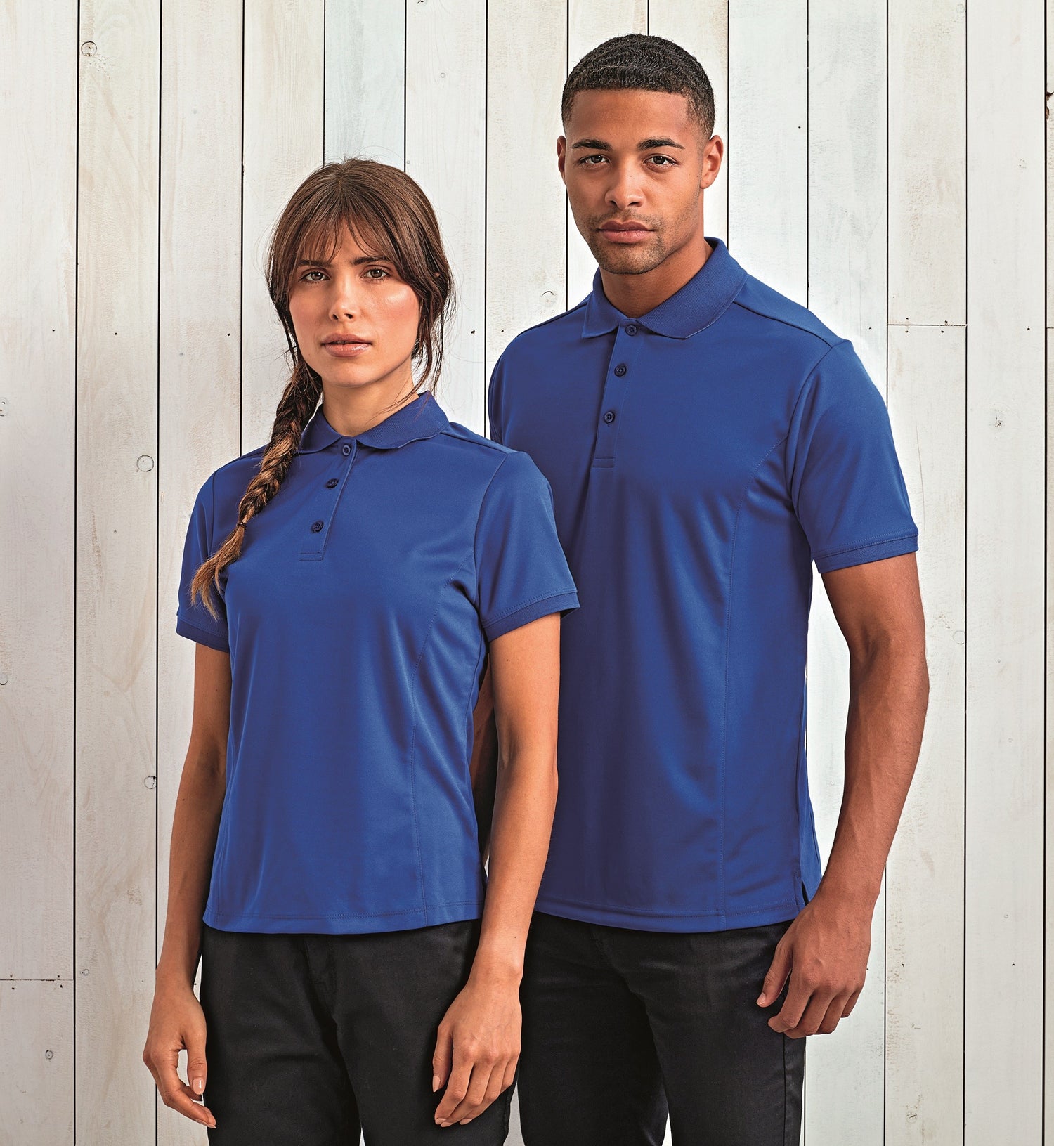 Coolchecker Pique Polo | SAPPHIRE