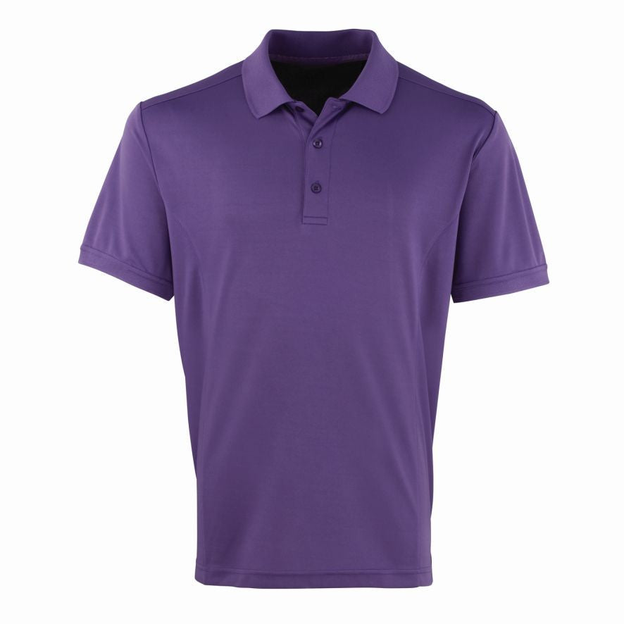 Coolchecker Pique Polo | PURPLE