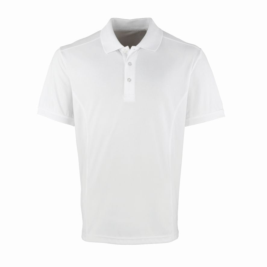 Coolchecker Pique Polo | WHITE