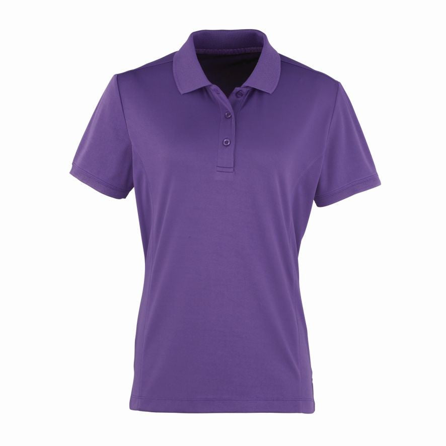 Women's Coolchecker Pique Polo | PURPLE