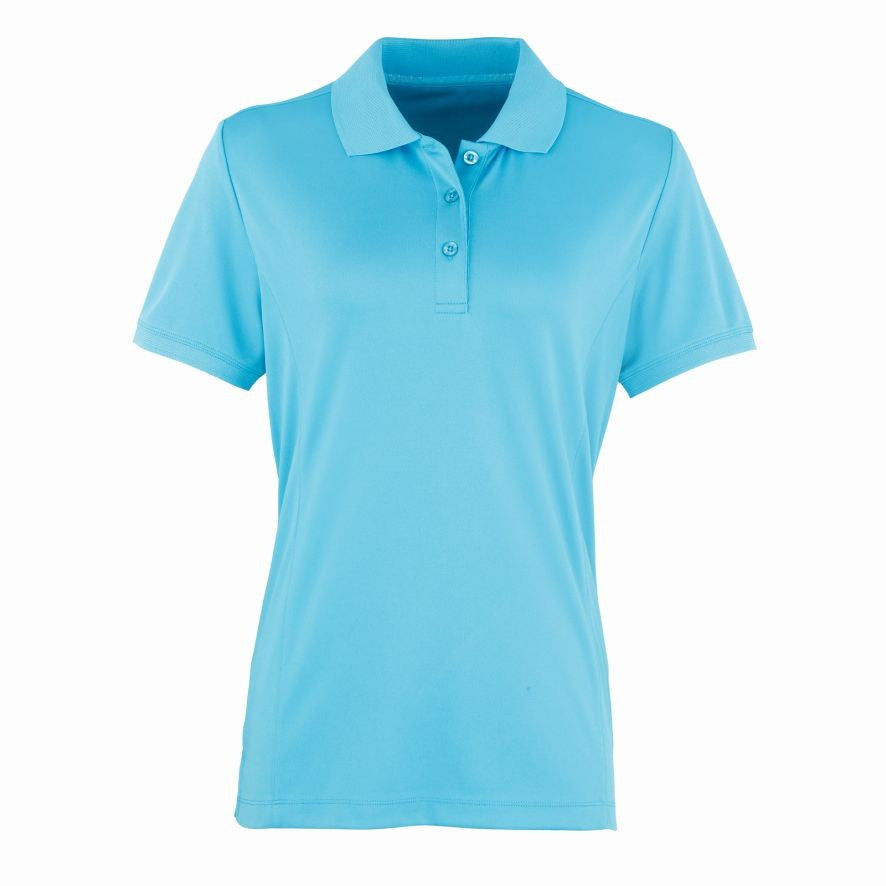 Women's Coolchecker Pique Polo | TURQUOISE