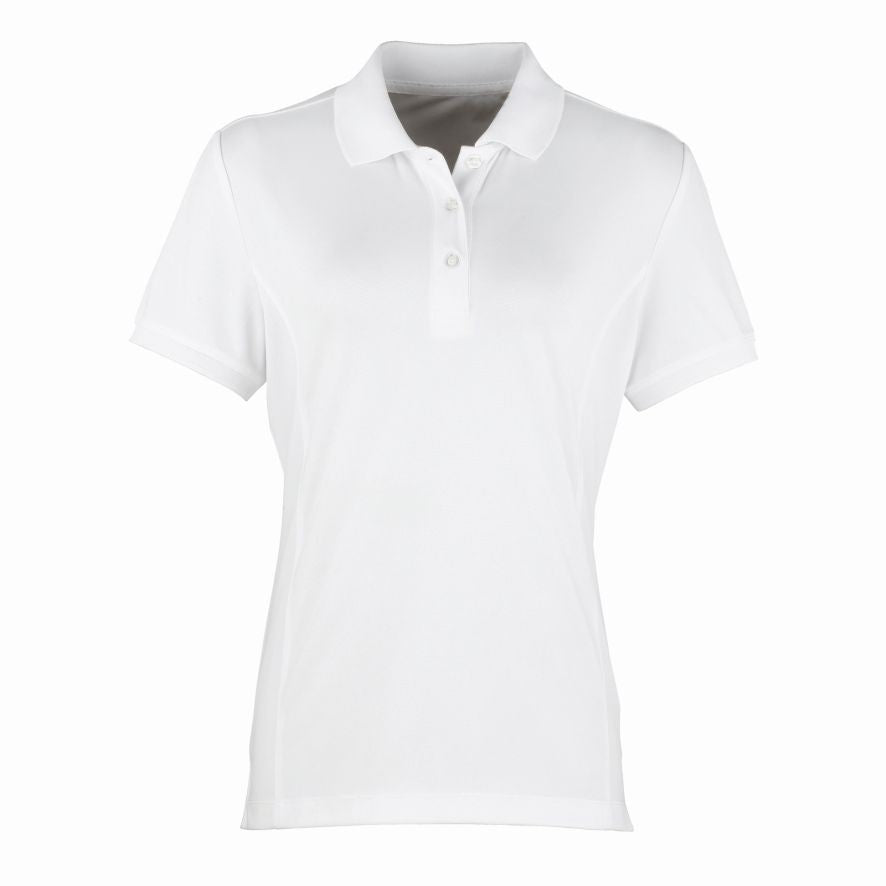 Women's Coolchecker Pique Polo | WHITE