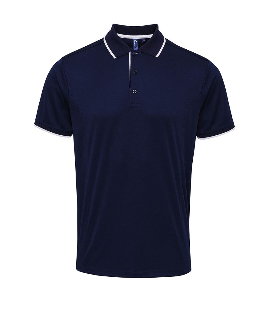 Contrast Coolchecker Polo | NAVY/WHITE