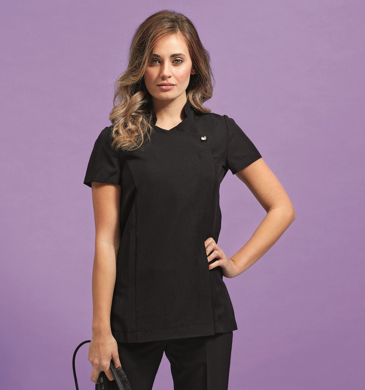 Blossom Beauty & Spa Tunic | DARK GREY