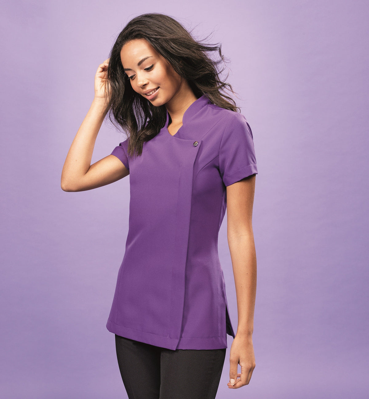 Blossom Beauty & Spa Tunic | BLACK