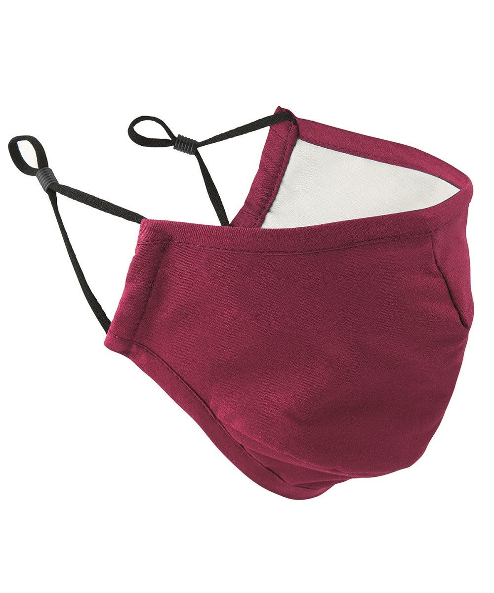Protective 3 Layer Fabric Mask | BURGUNDY