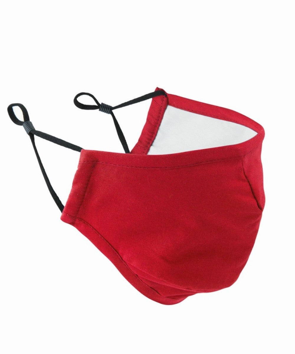 Protective 3 Layer Fabric Mask | RED