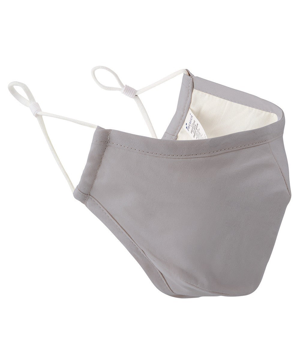 Protective 3 Layer Fabric Mask | SILVER