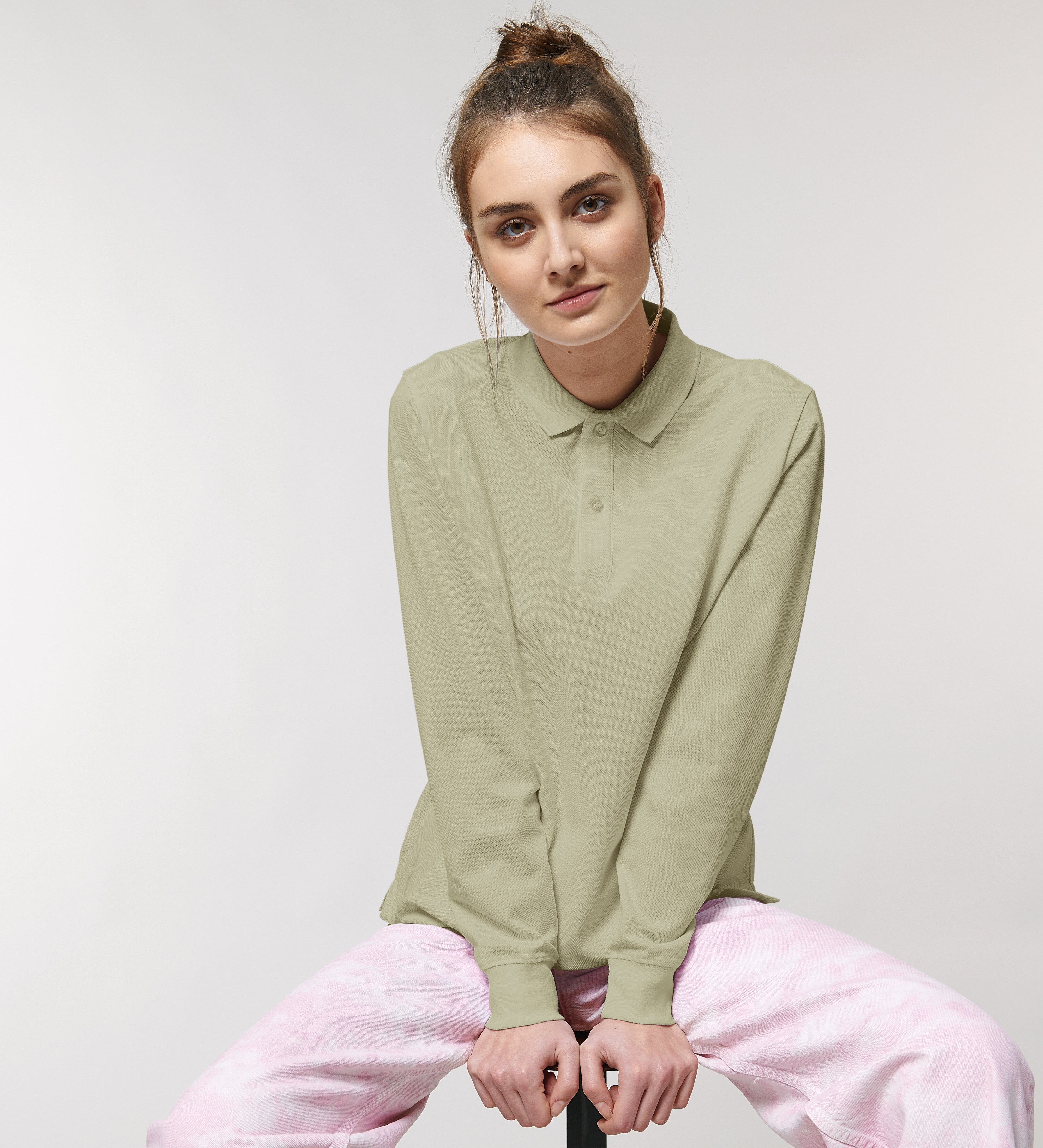 Prepster Long Sleeve Polo | ANTHRACITE