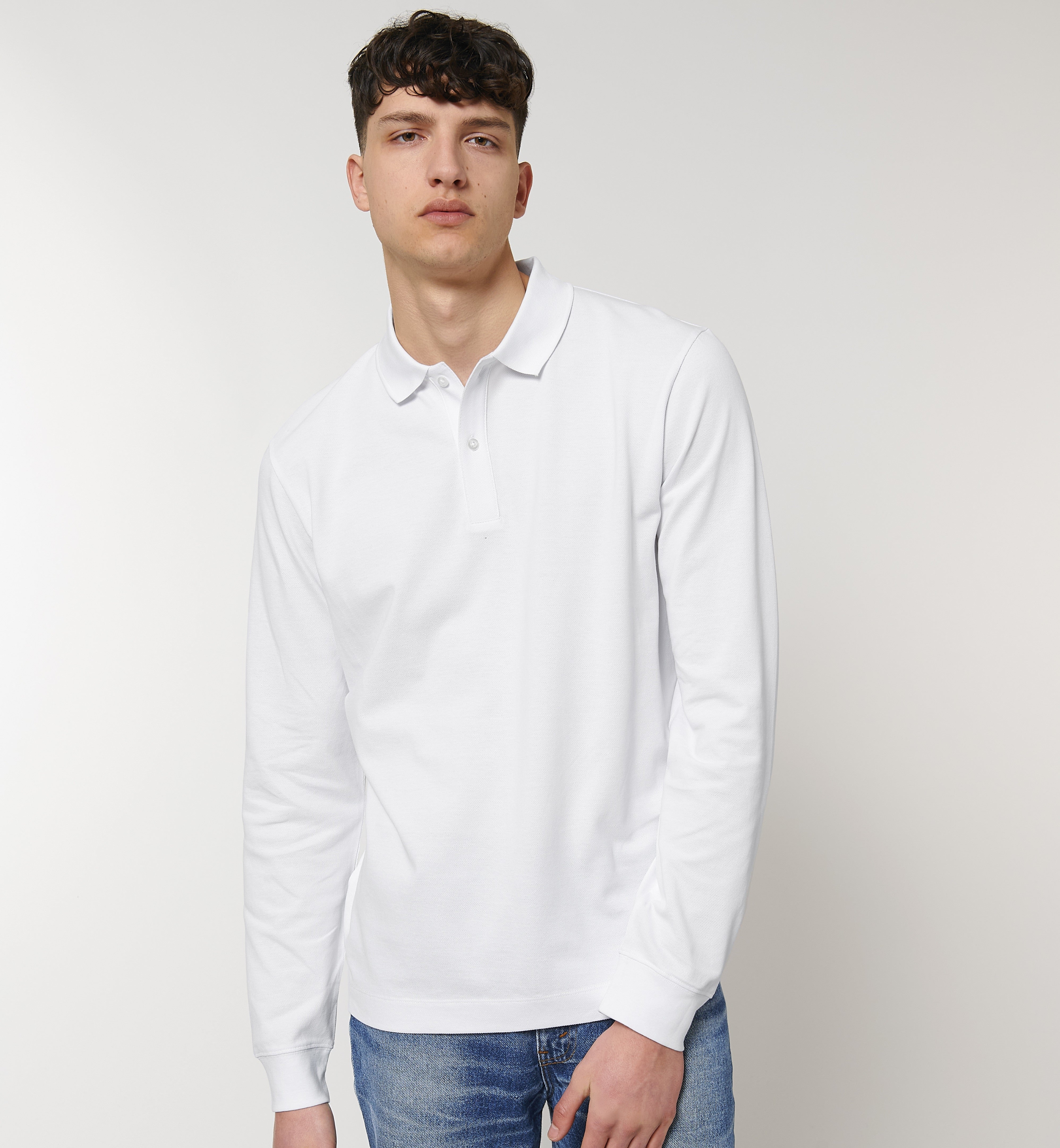 Prepster Long Sleeve Polo | ANTHRACITE