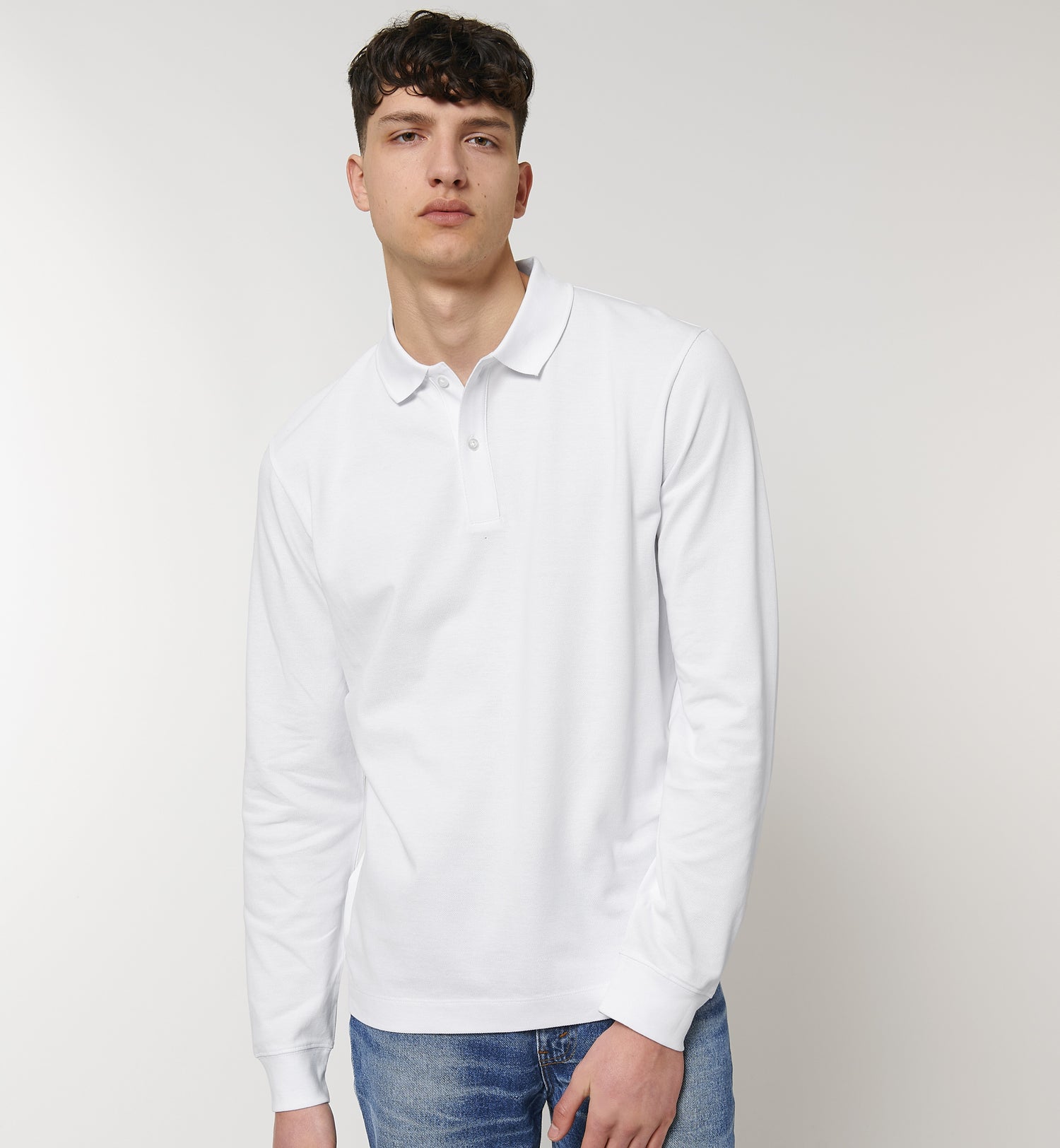 Prepster Long Sleeve Polo | ANTHRACITE