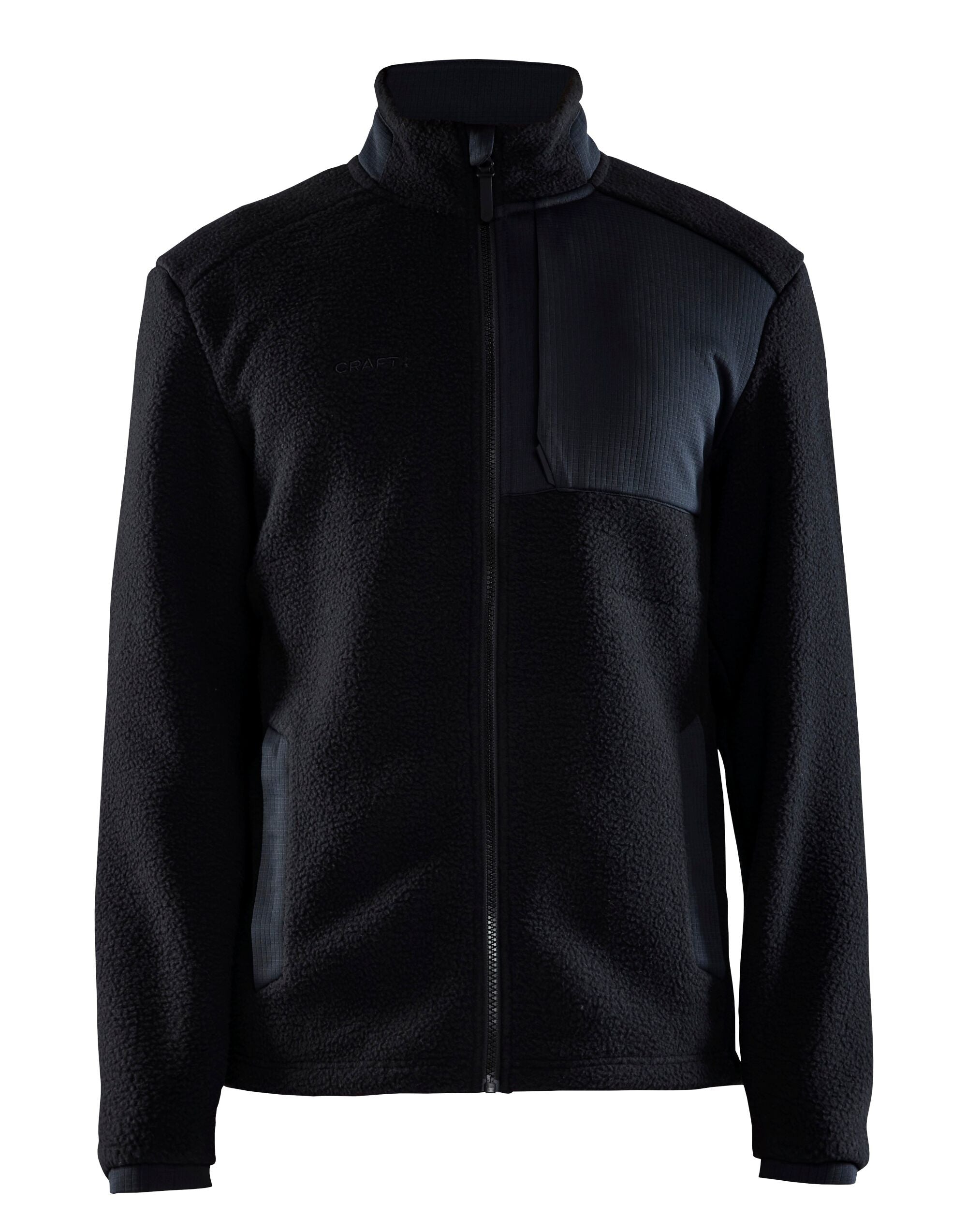 Mens ADV Explore Pile Fleece Jacket | BLACK