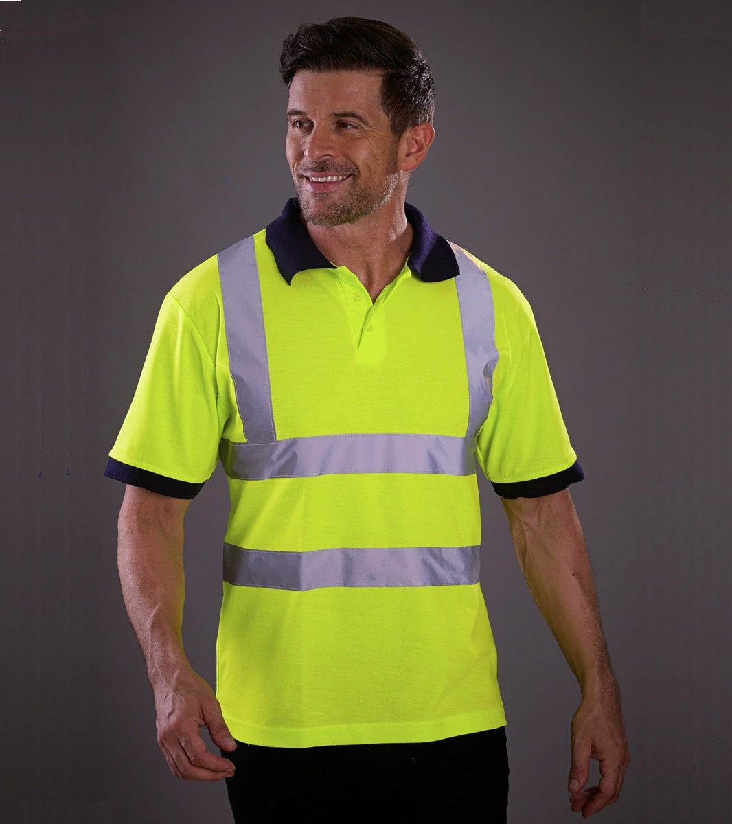 Hi-Vis Polo Shirt | YELLOW