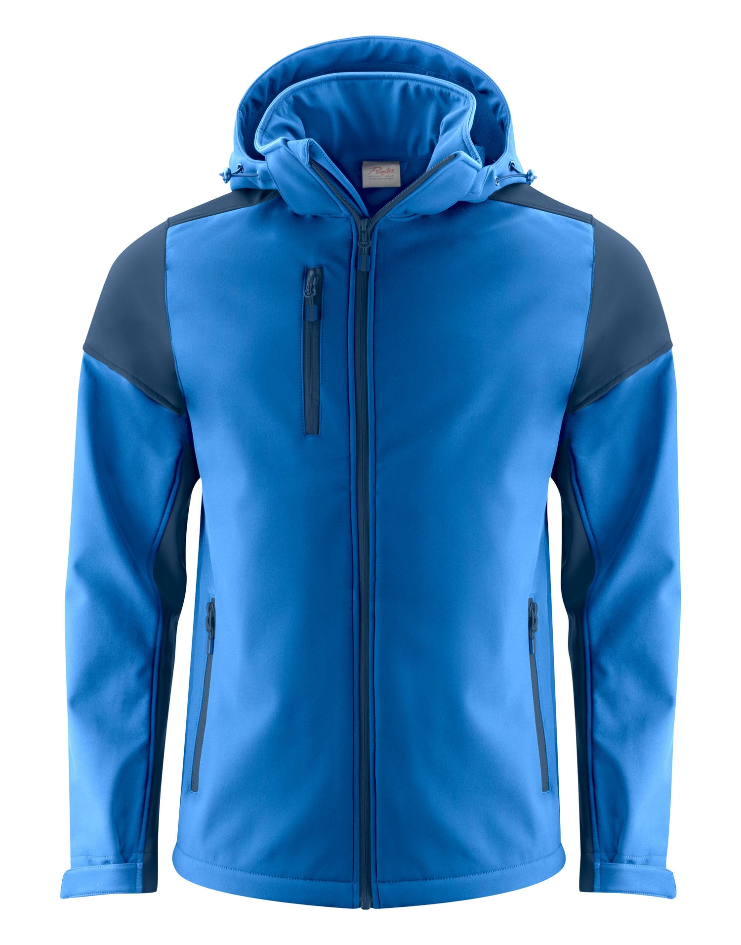 Two Tone Mens Softshell | COBALT/NAVY