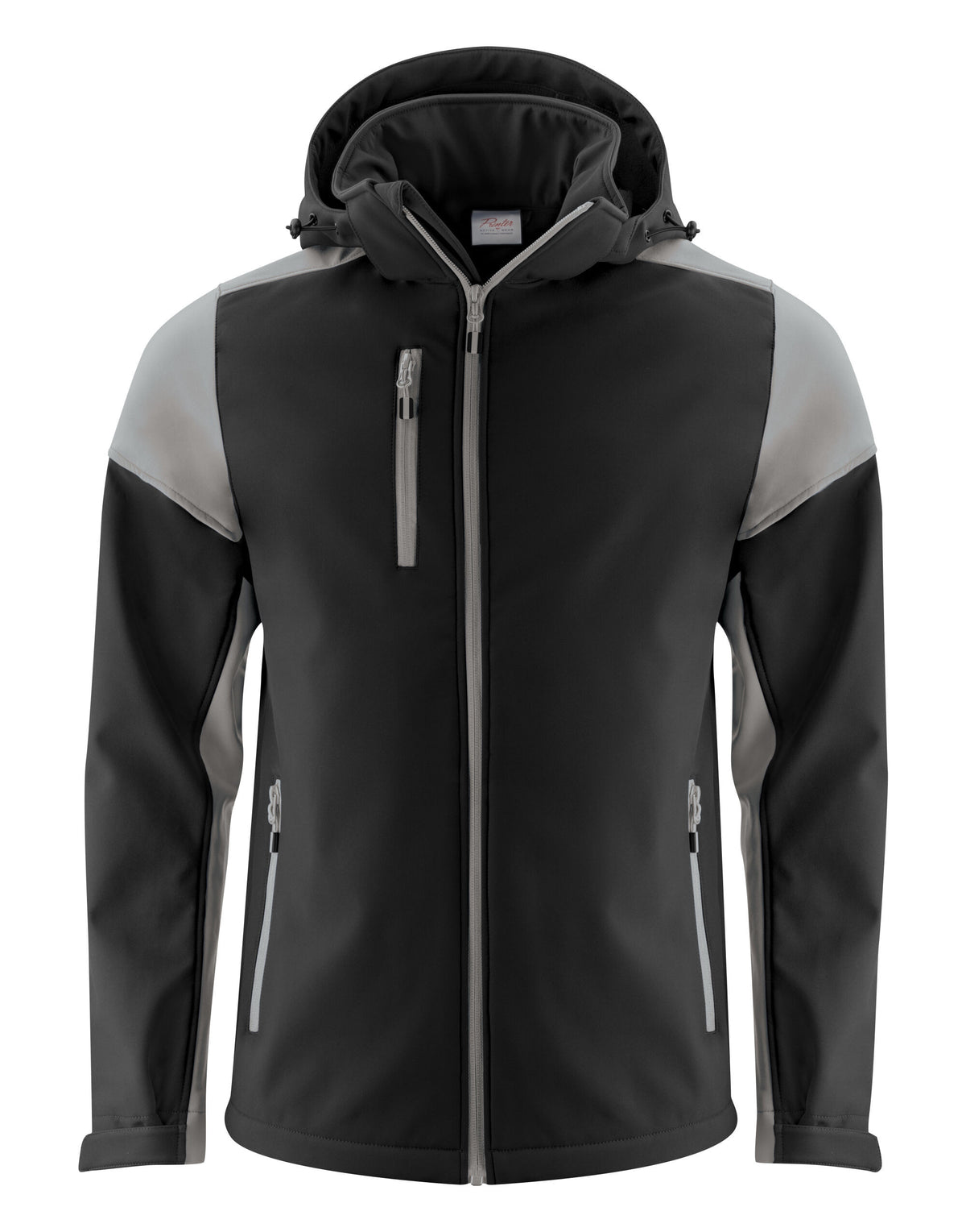 Two Tone Mens Softshell | BLACK/ANTHRACITE