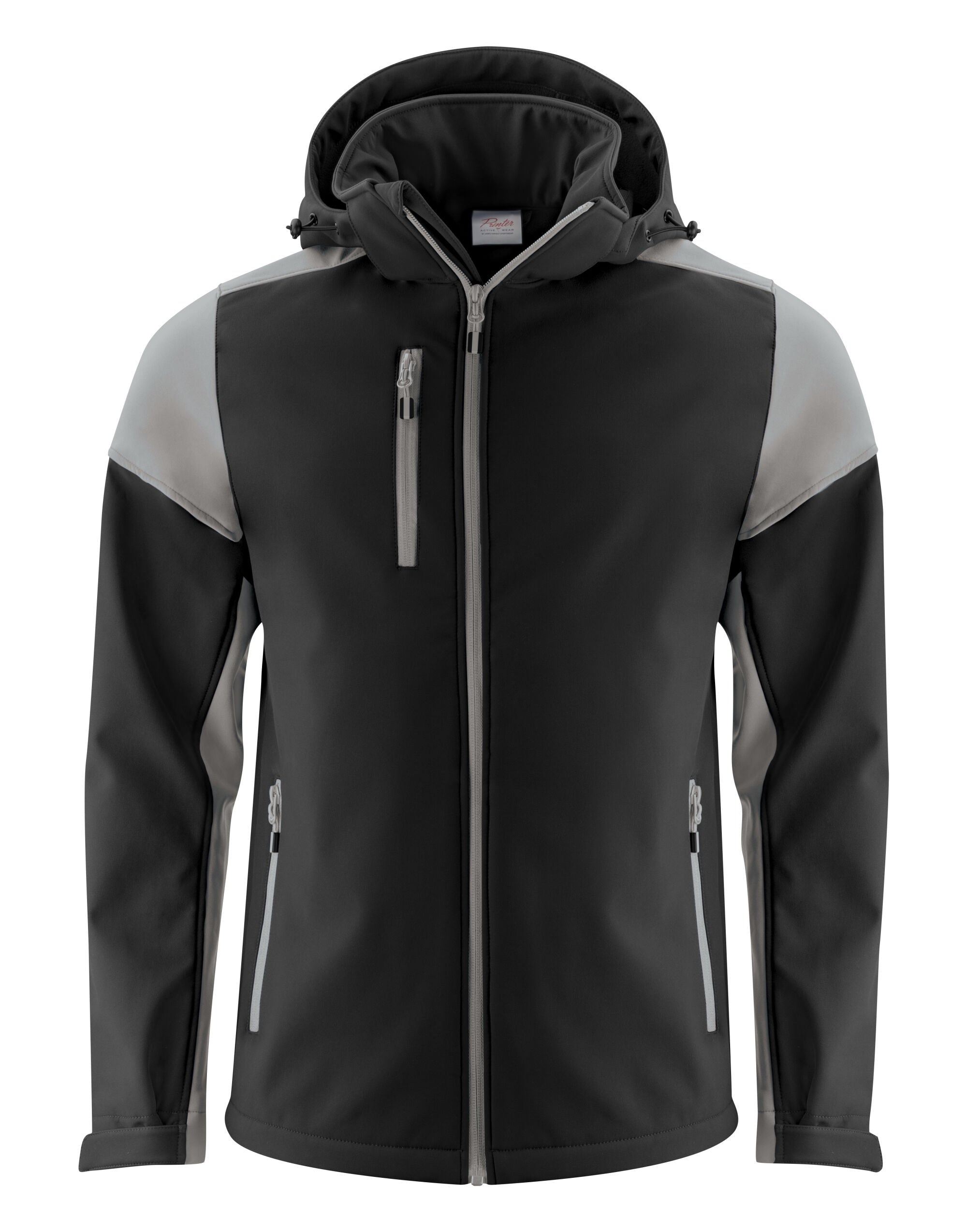 Two Tone Mens Softshell | BLACK/ANTHRACITE
