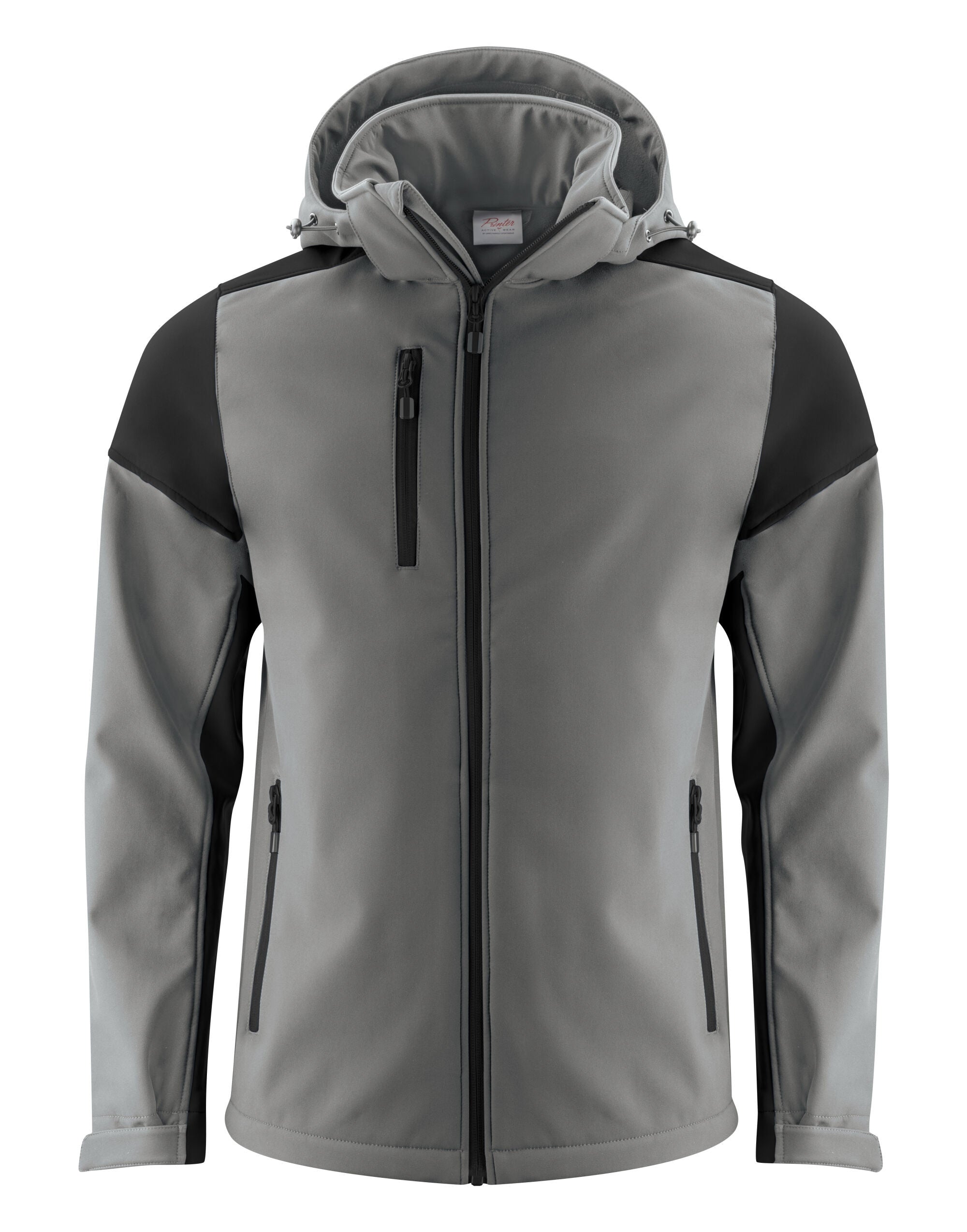 Two Tone Mens Softshell | ANTHRACITE/BLACK
