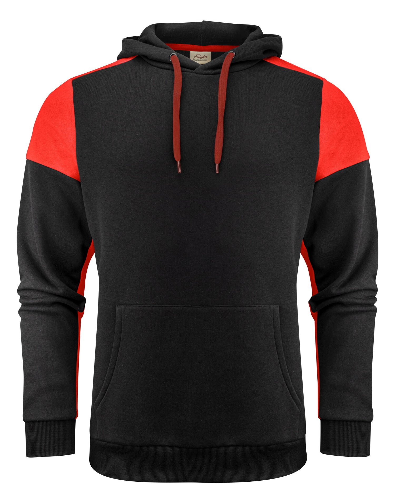 Two Tone Unisex Hoodie | BLACK/RED