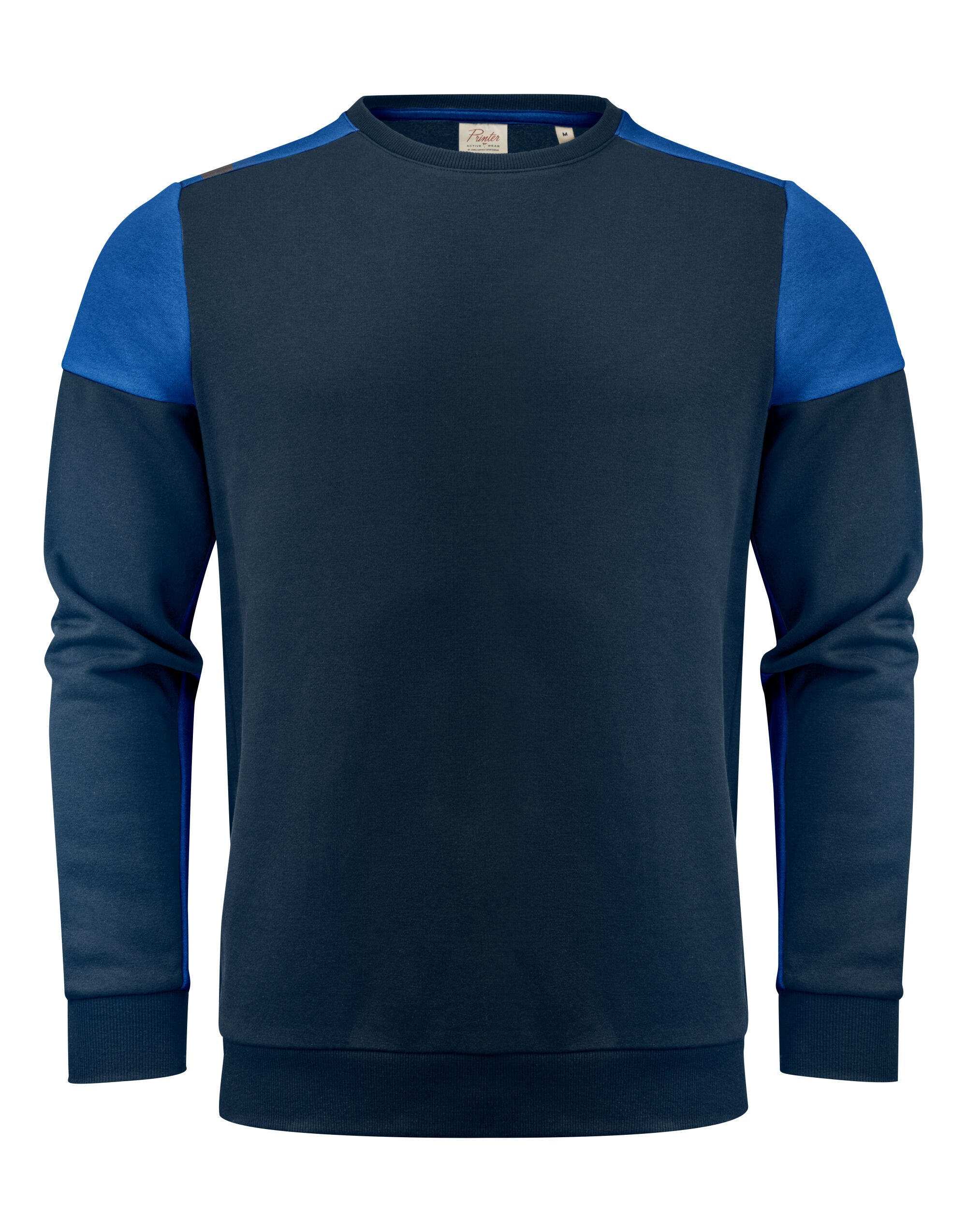 Two Tone Crewneck Sweatshirt | NAVY/COBALT