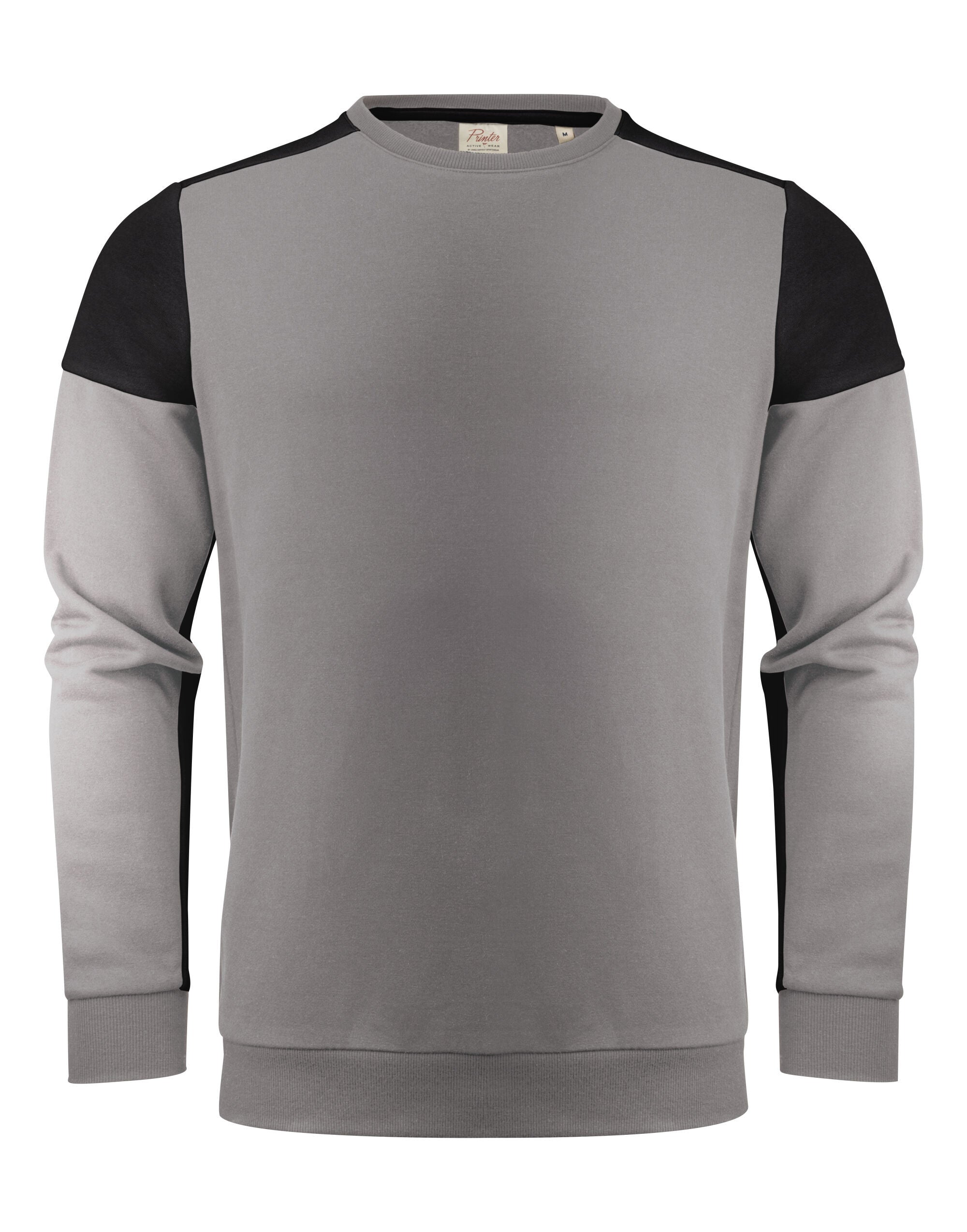 Two Tone Crewneck Sweatshirt | ANTHRACITE/BLACK