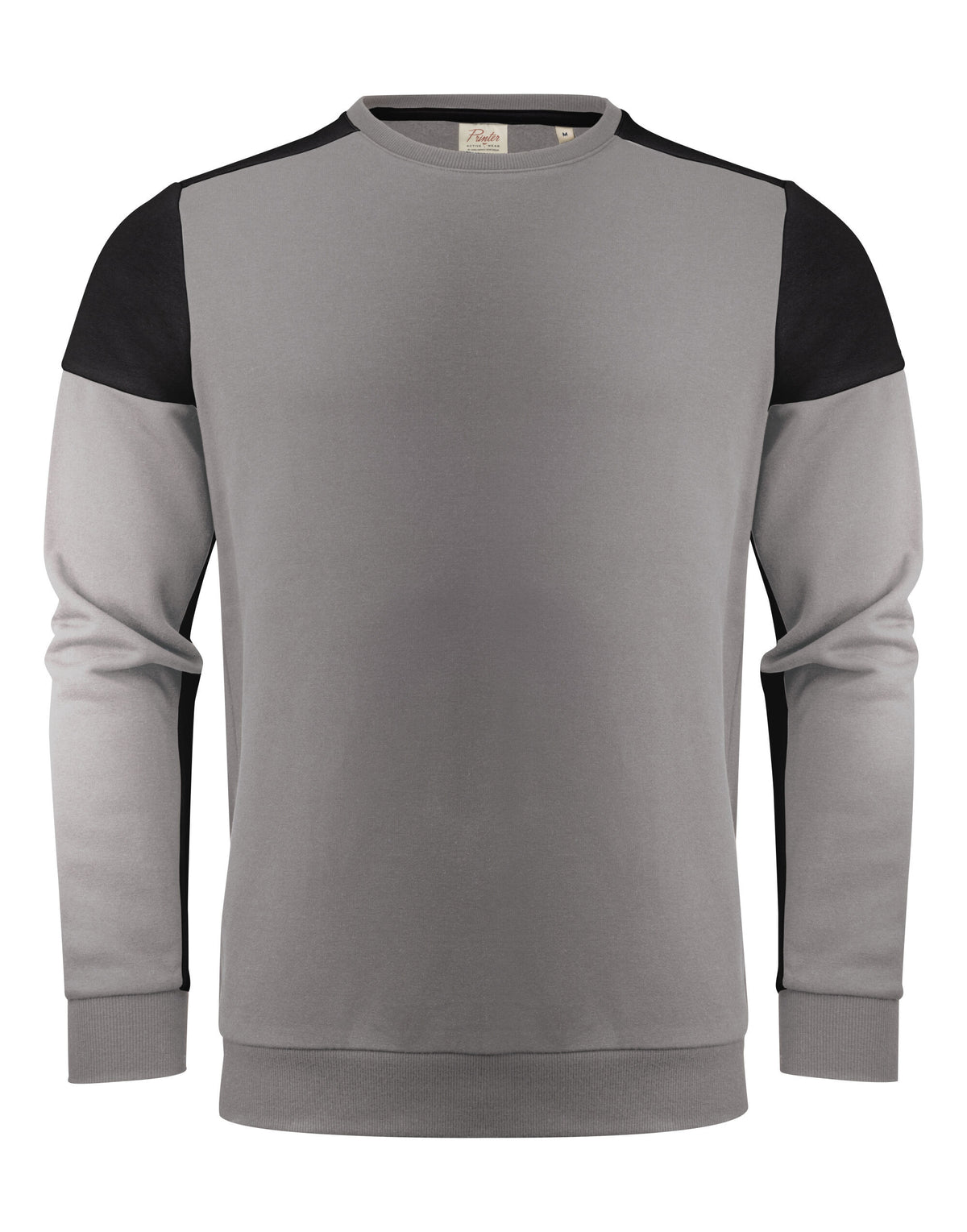 Two Tone Crewneck Sweatshirt | ANTHRACITE/BLACK