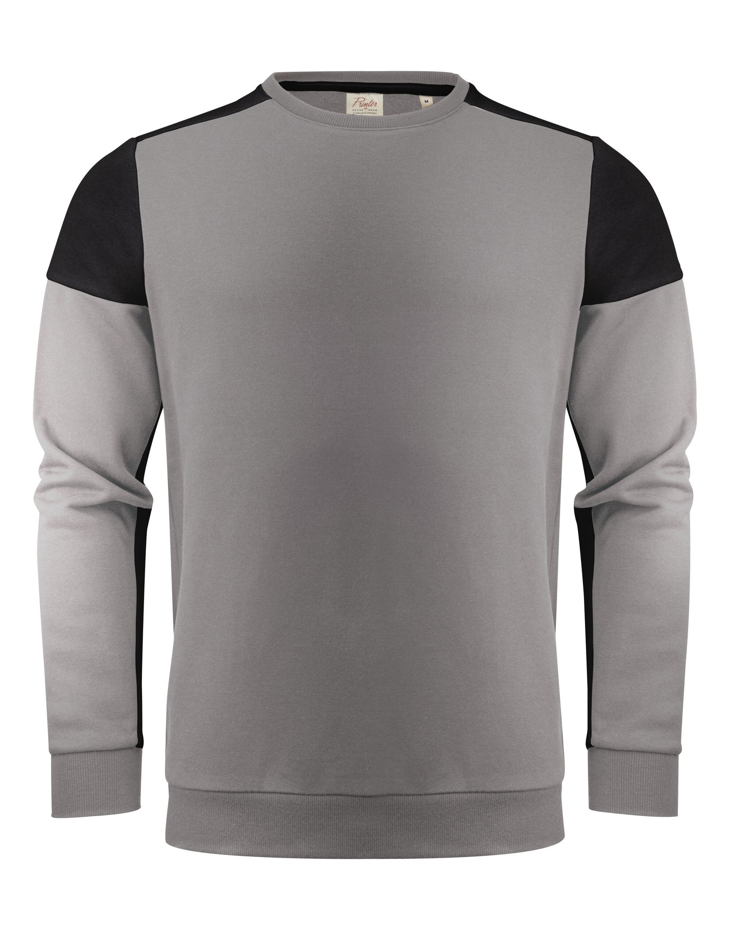 Two Tone Crewneck Sweatshirt | ANTHRACITE/BLACK