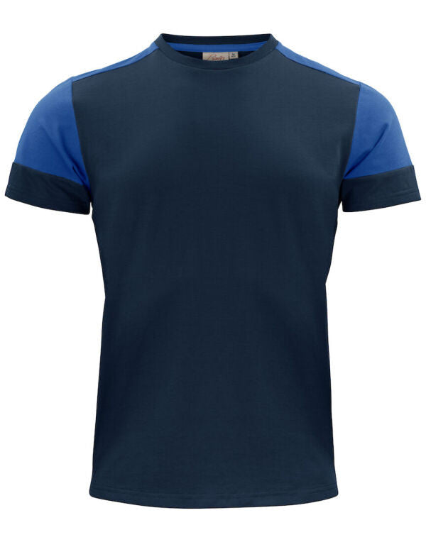 Two Tone T-Shirt | NAVY/COBALT