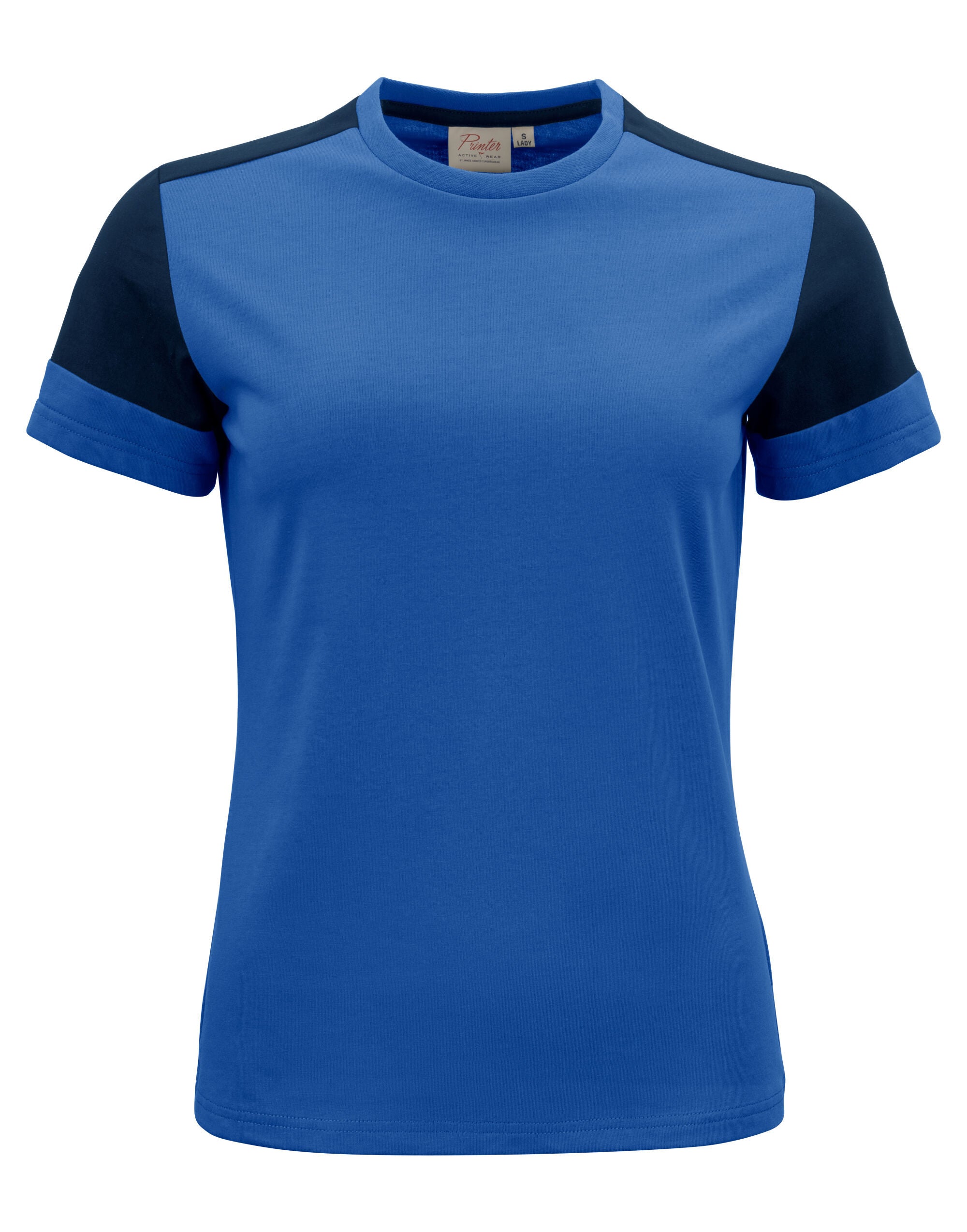 Two Tone Ladies T-shirt | COBALT/NAVY