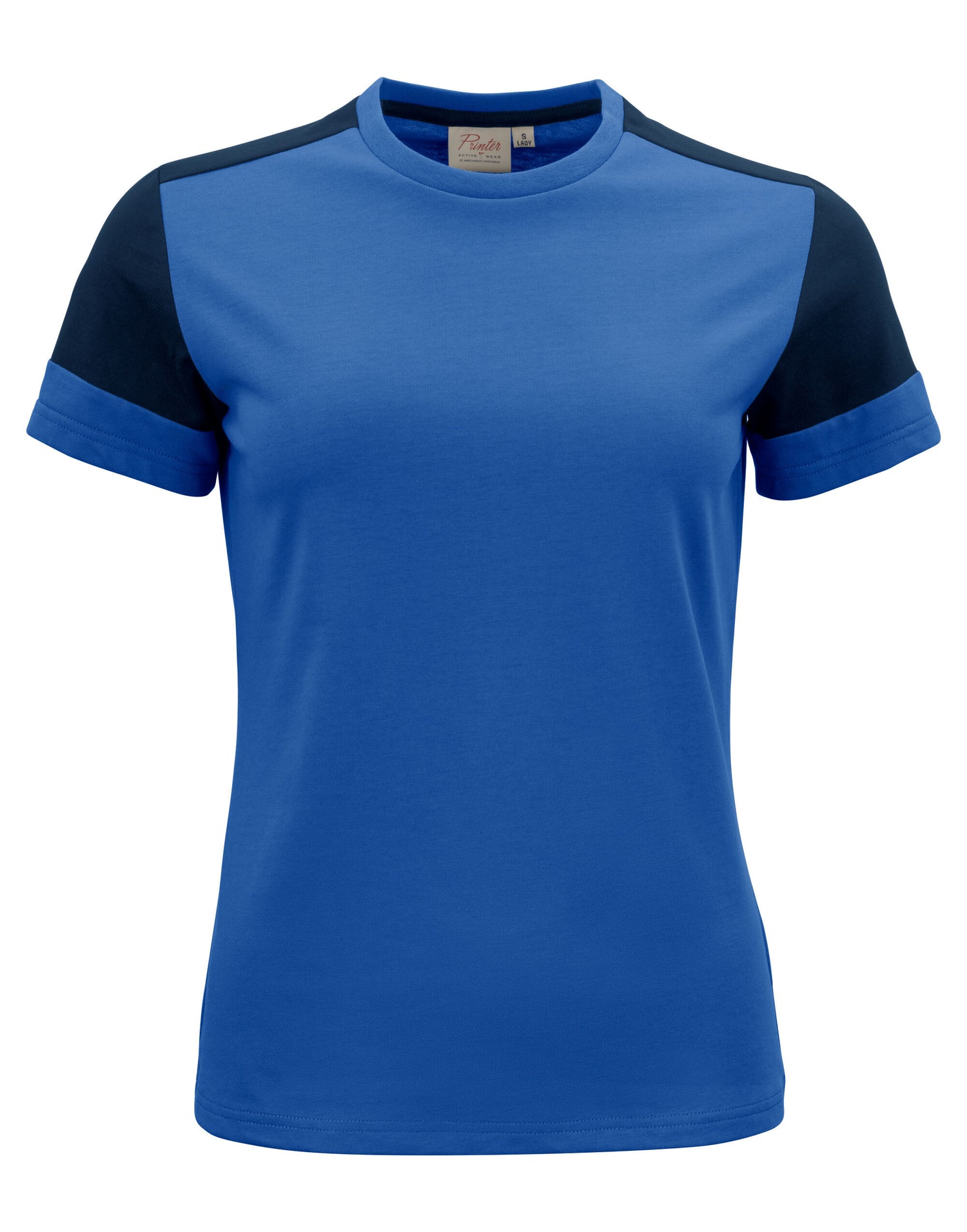 Two Tone Ladies T-shirt | COBALT/NAVY