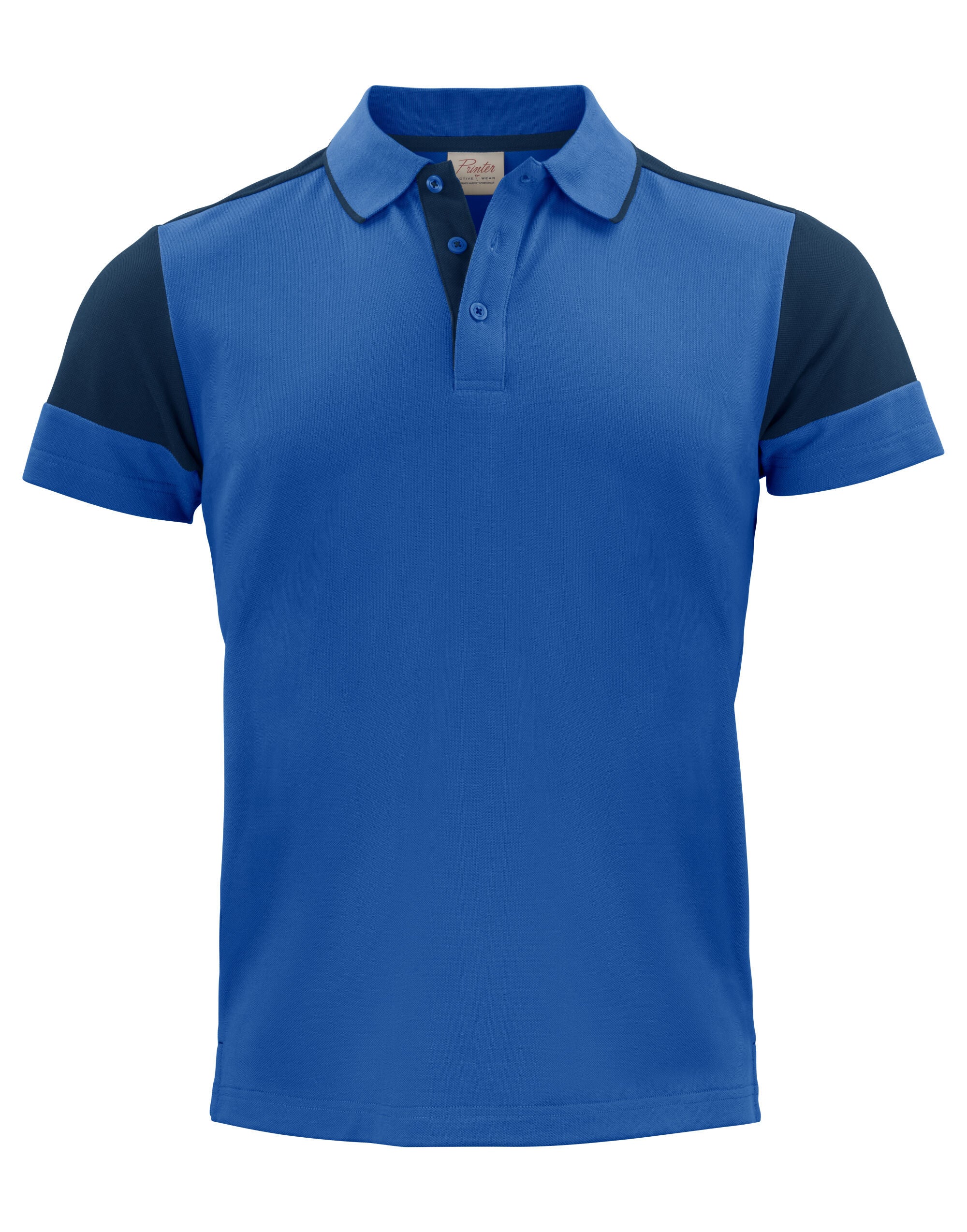 Two Tone Polo | COBALT/NAVY