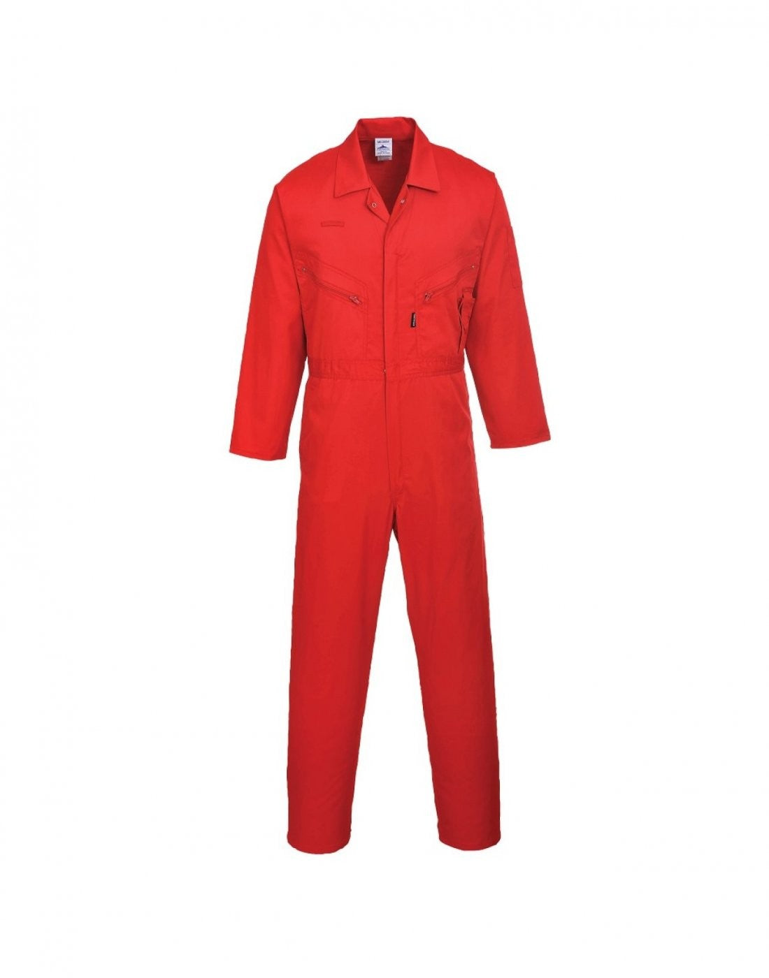 Liverpool Zip Coverall | RED