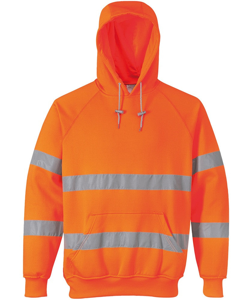 Hi Vis Hooded Sweatshirt | ORANGE